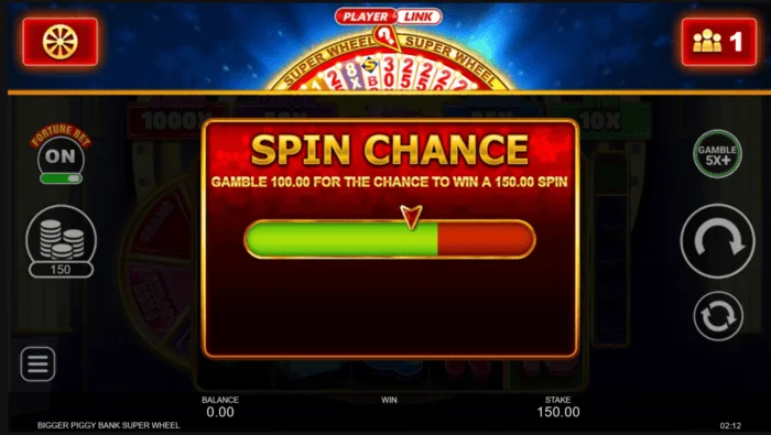 Bigger Piggy Bank Super Wheel winkans